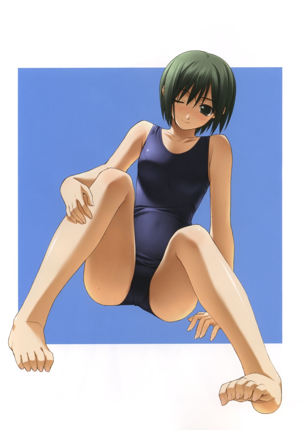 hashimoto_takashi school_swimsuit swimsuits