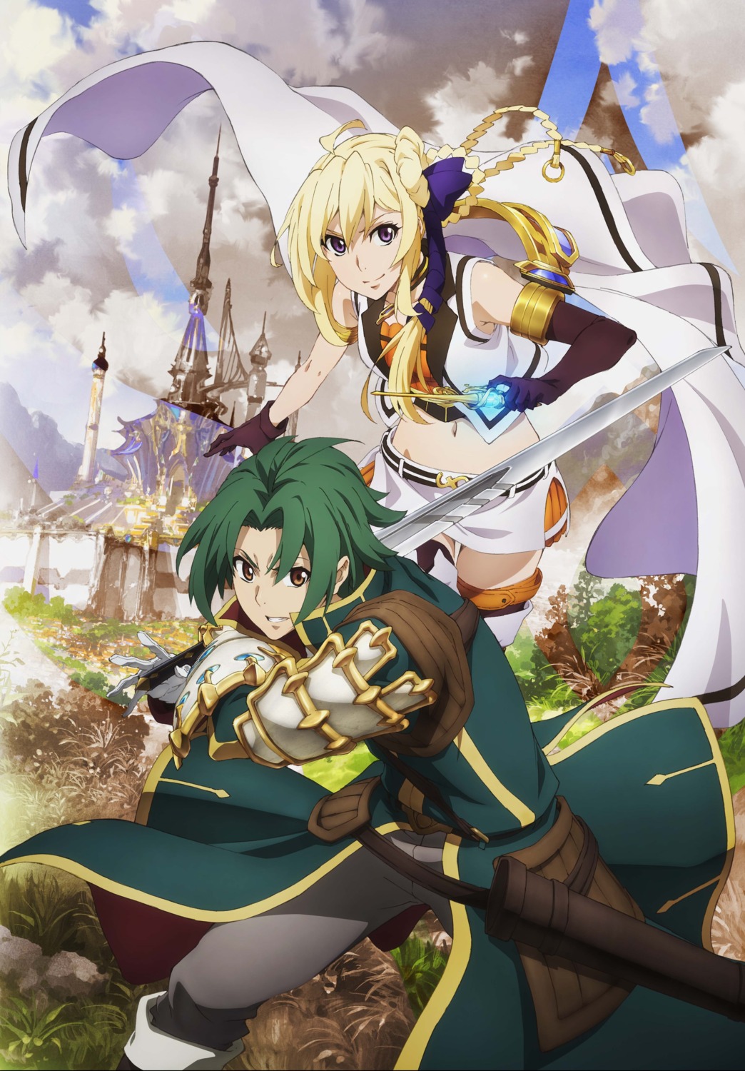 armor grancrest_senki possible_duplicate siluca_meletes sword theo_cornaro thighhighs weapon yakou_hiroshi