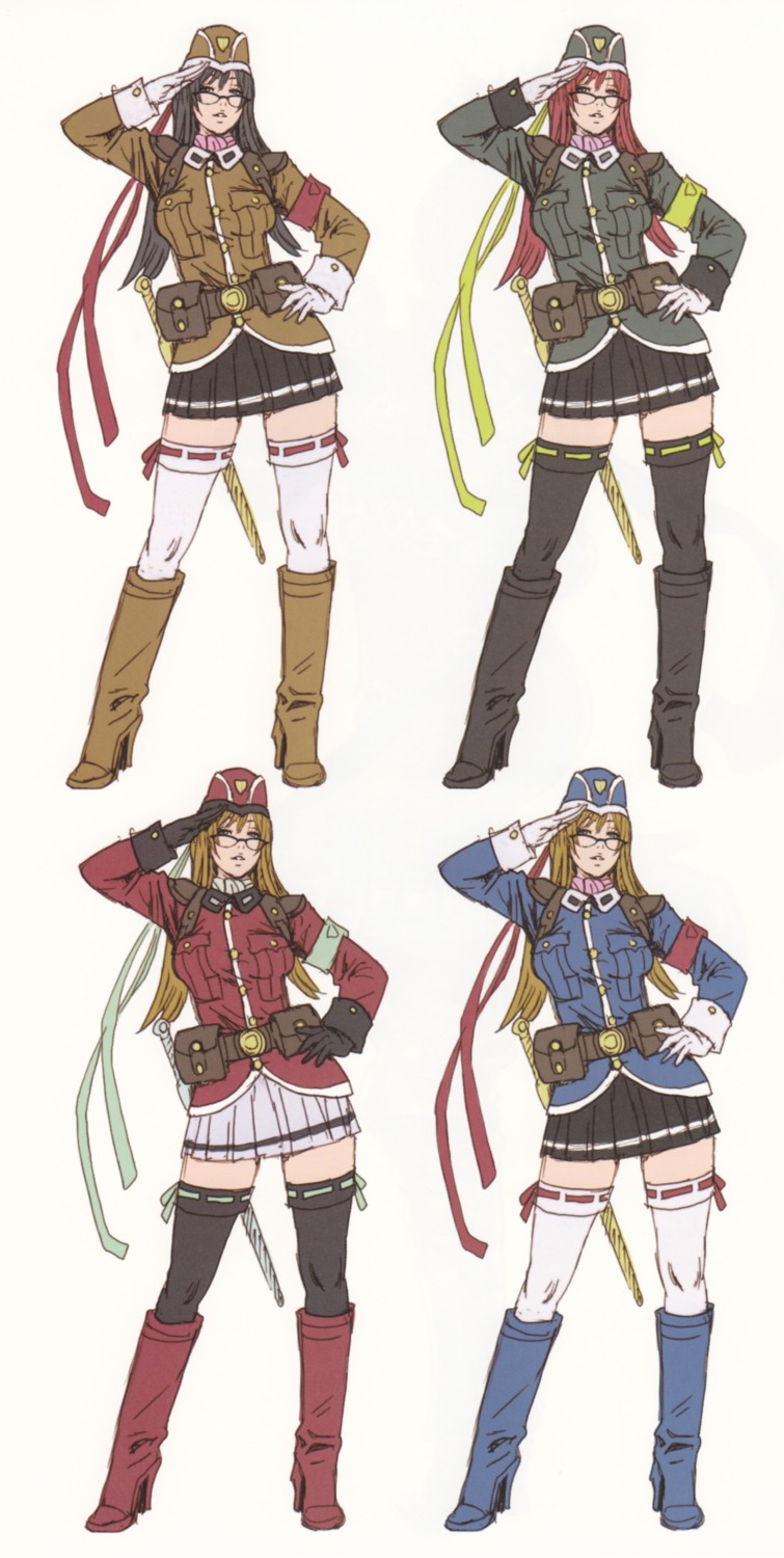 thighhighs uniform yamashita_shunya