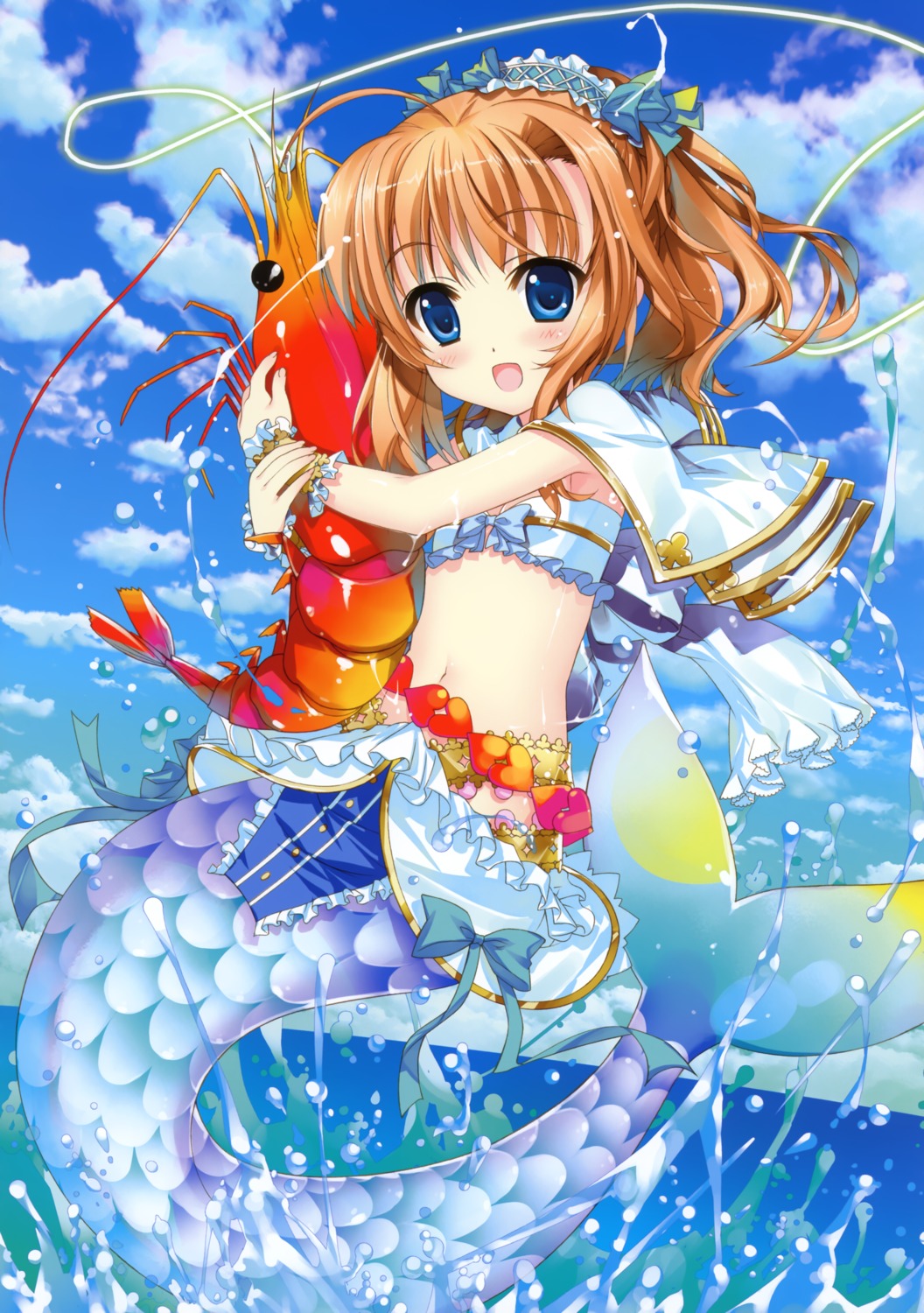 aquarian_age fujima_takuya mermaid monster_girl oannes