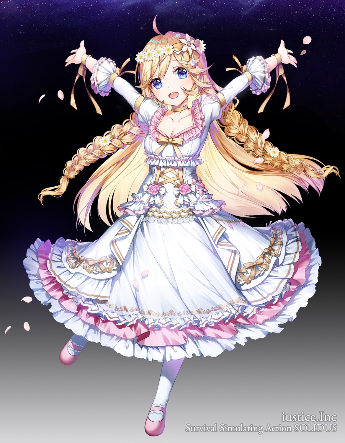 apple_caramel cleavage dress lolita_fashion solidus