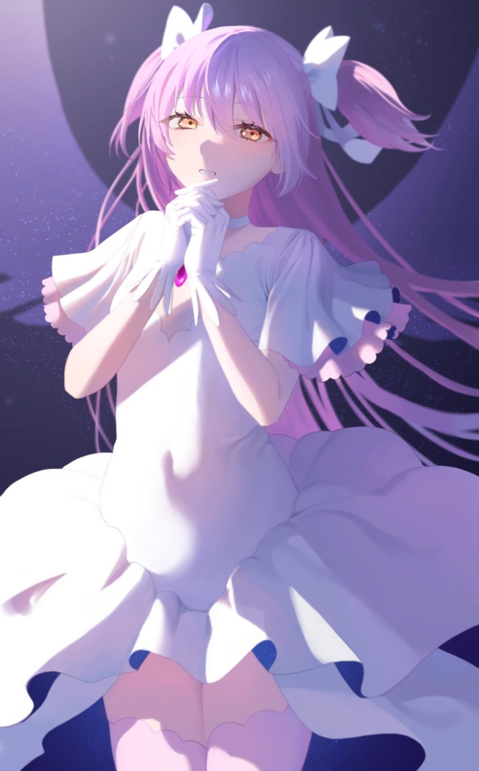 dress kaname_madoka okazaki_sato puella_magi_madoka_magica thighhighs ultimate_madoka