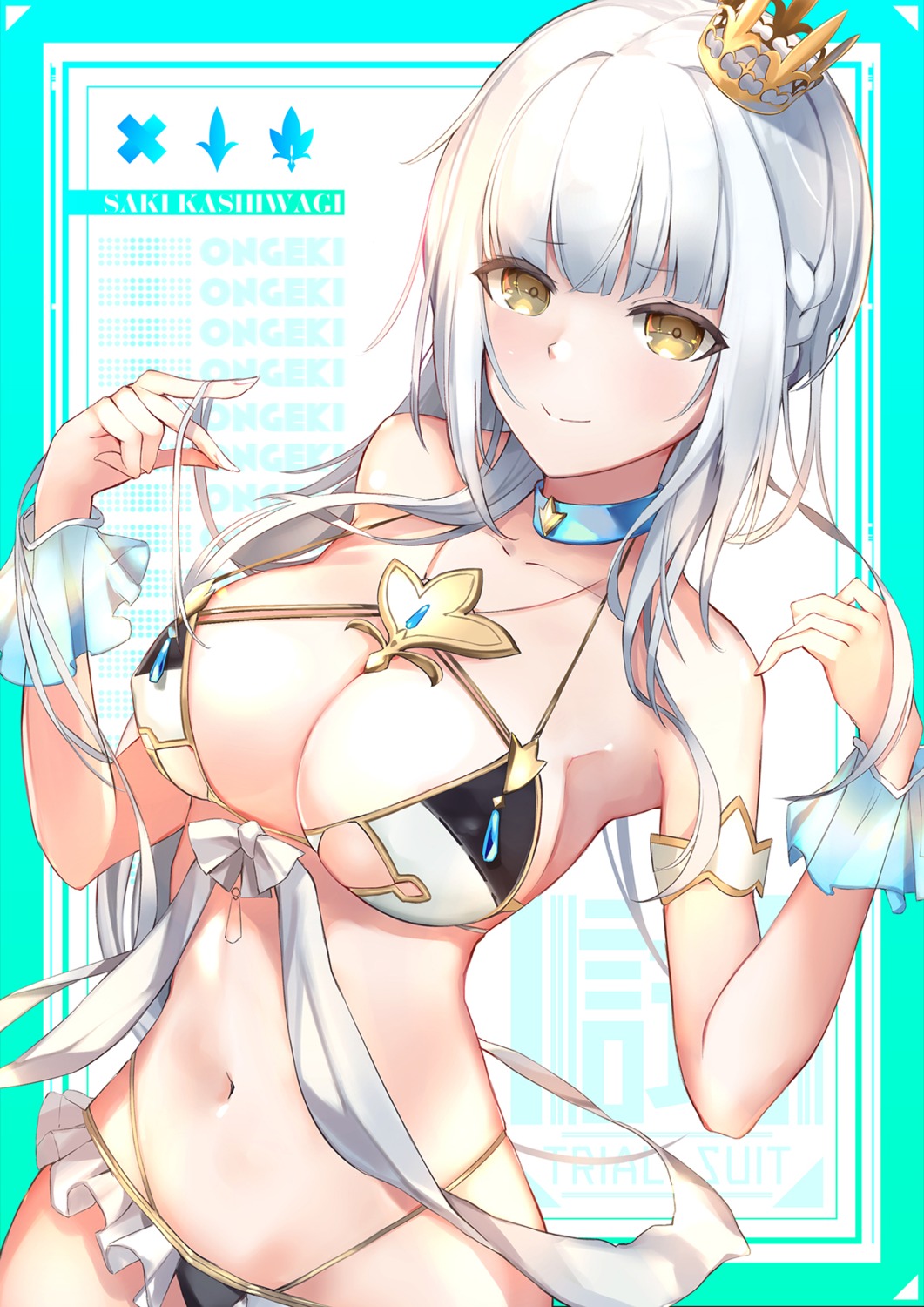 bikini kie_(yospcd) ongeki swimsuits