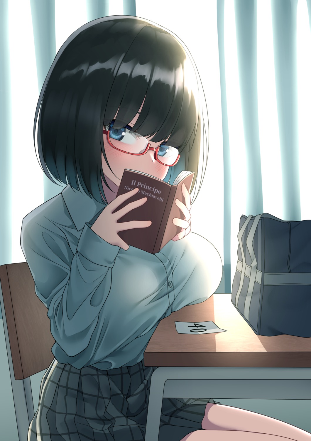 megane menbou_(menbow3v) seifuku