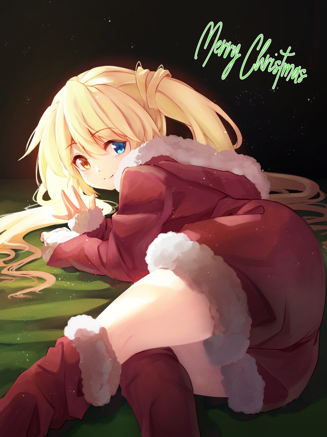 christmas heterochromia nakatsu_shizuru rewrite tagame_(tagamecat)