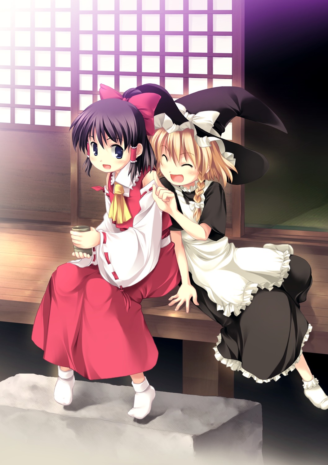 hakurei_reimu kirisame_marisa tagme touhou