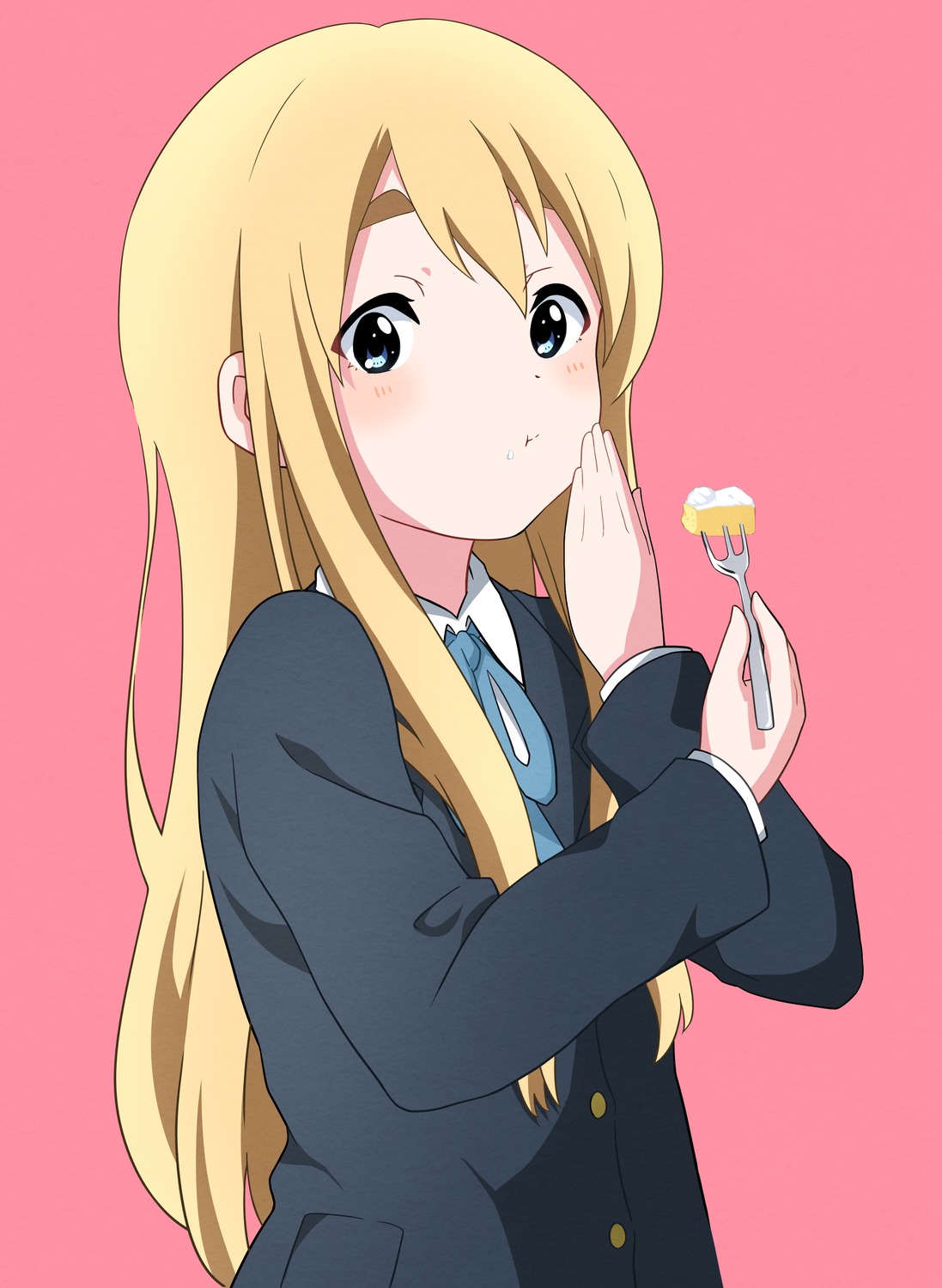 46_crt cream k-on! kotobuki_tsumugi seifuku