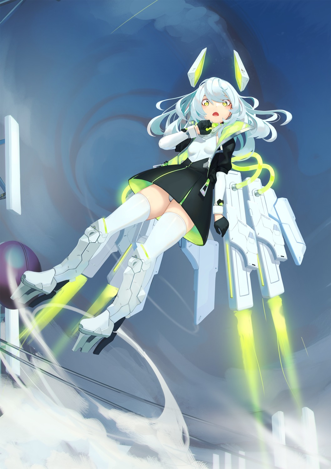 mecha_musume natori_youkai pantsu thighhighs