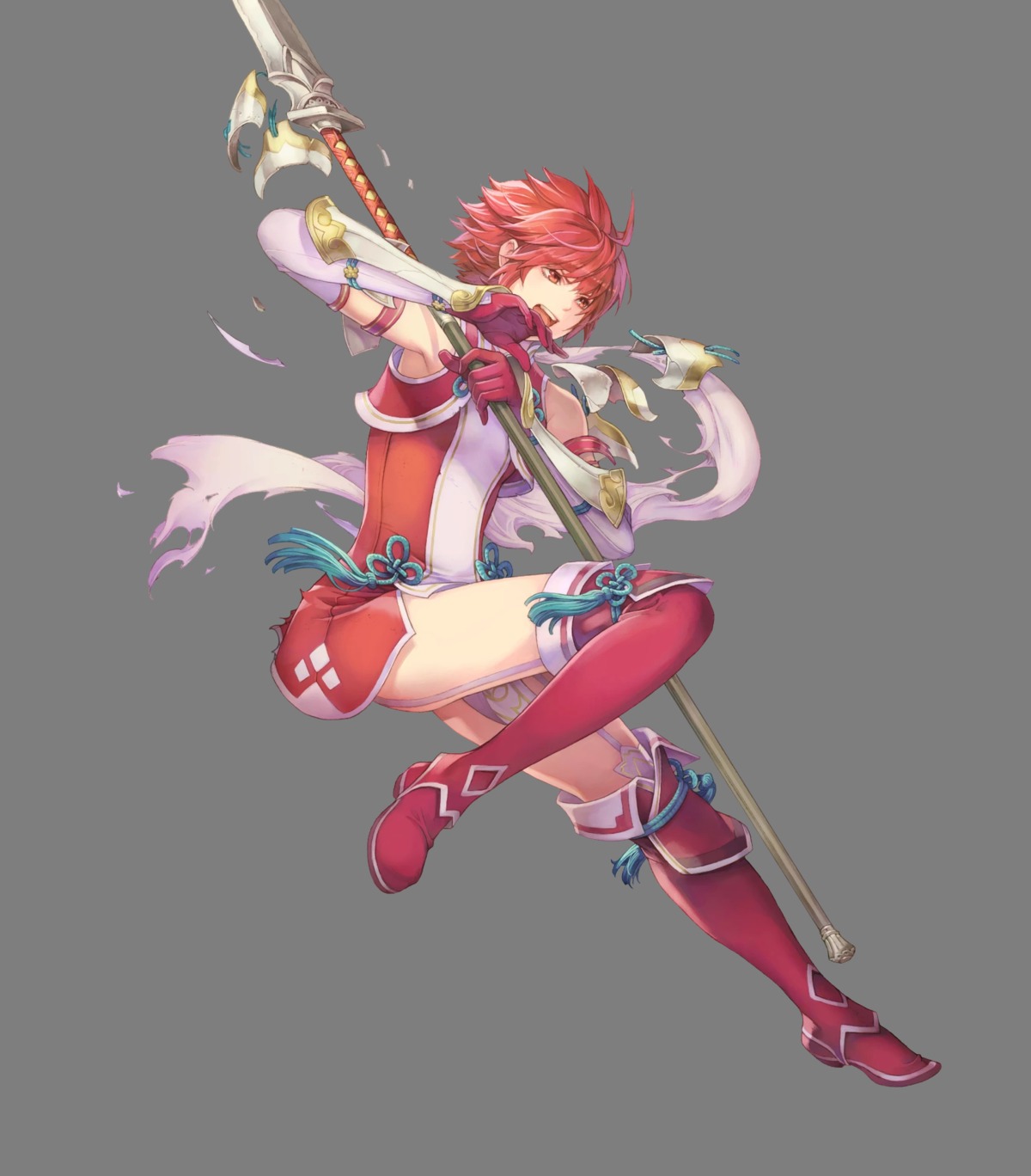 armor dress fire_emblem fire_emblem_heroes fire_emblem_if haccan hinoka nintendo stockings thighhighs torn_clothes transparent_png weapon