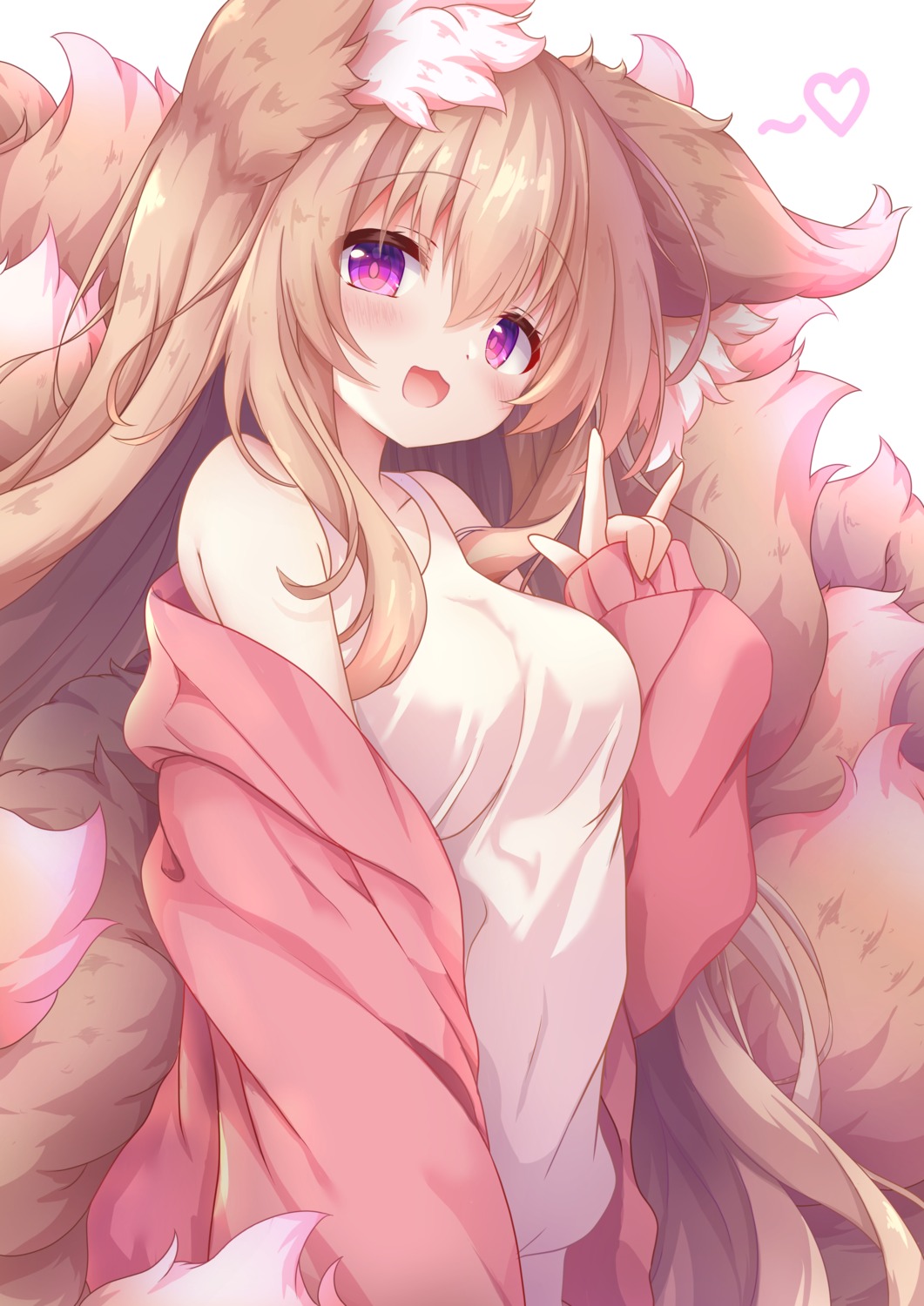 animal_ears kitsune kitsune_mugi_nyan tail