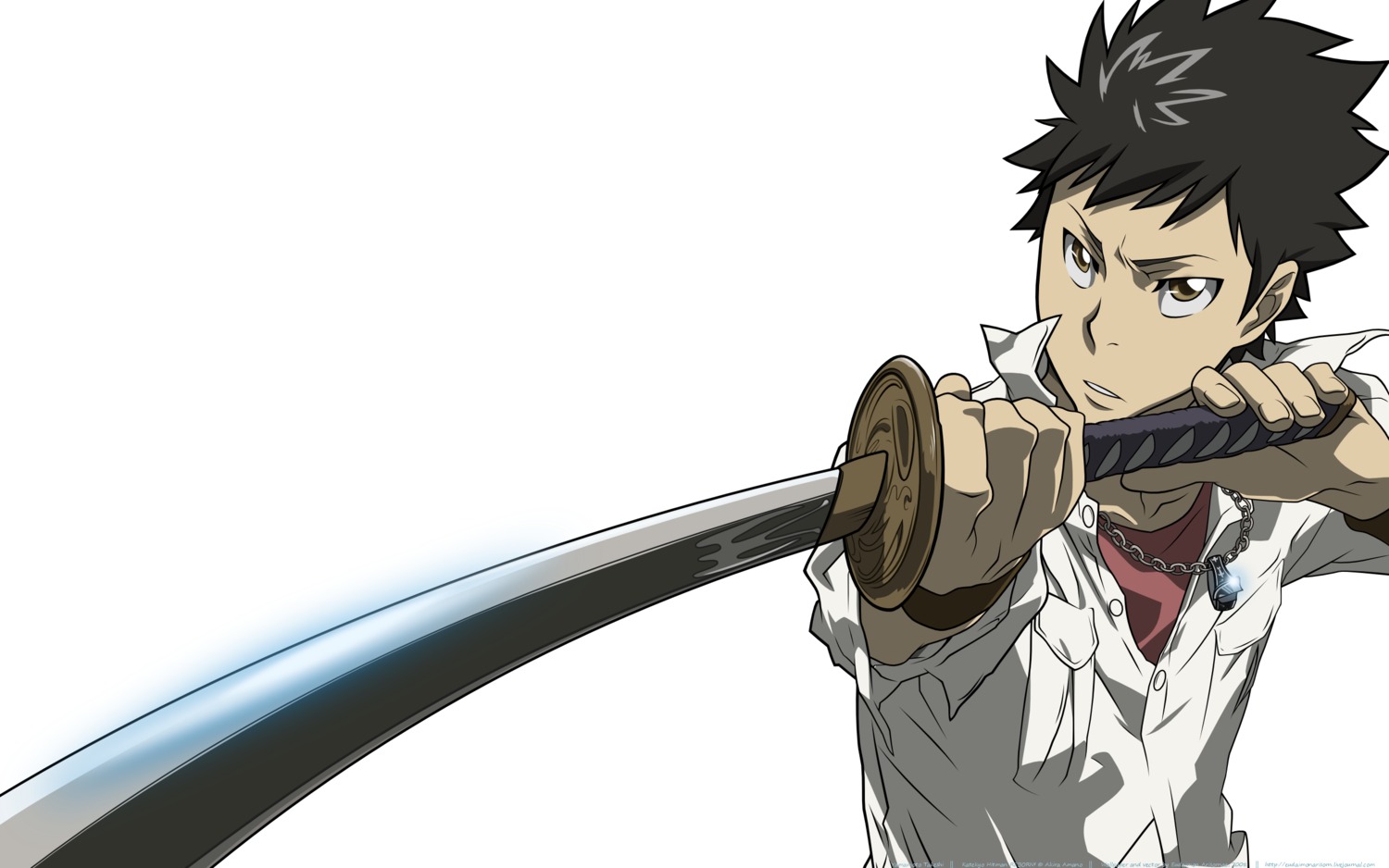 katekyo_hitman_reborn! male vector_trace watermark yamamoto_takeshi