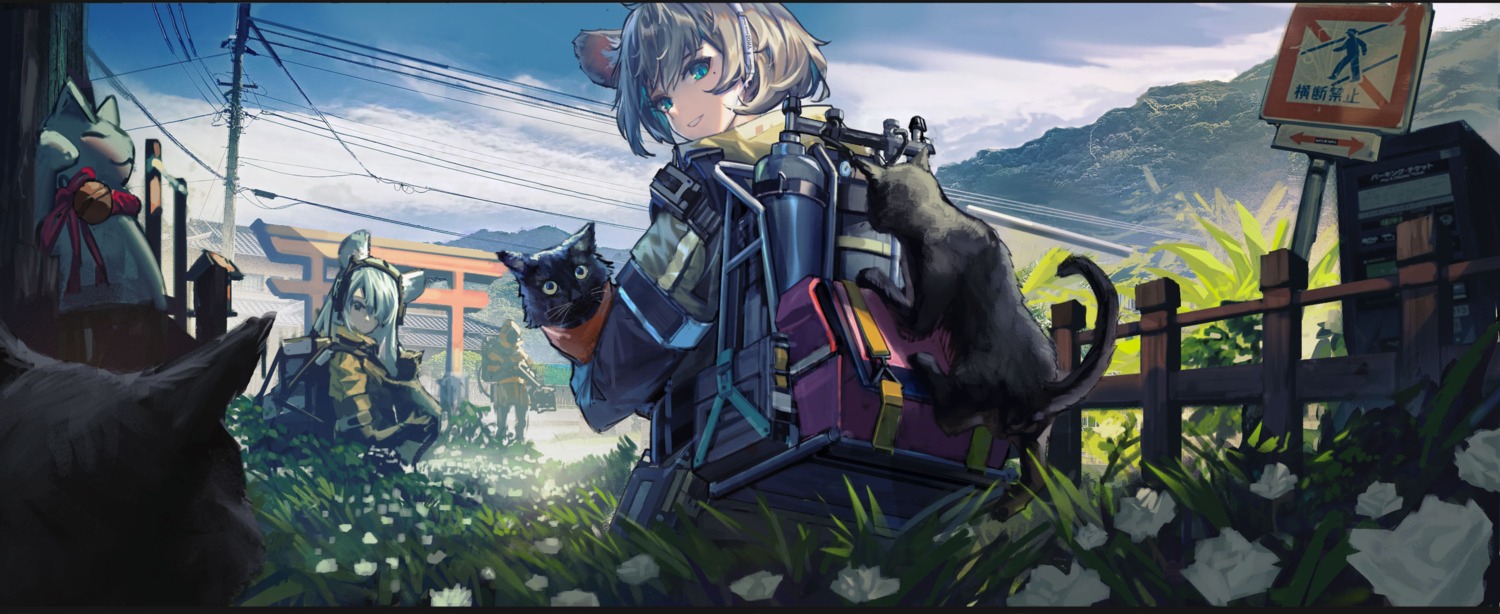 animal_ears doren headphones neko