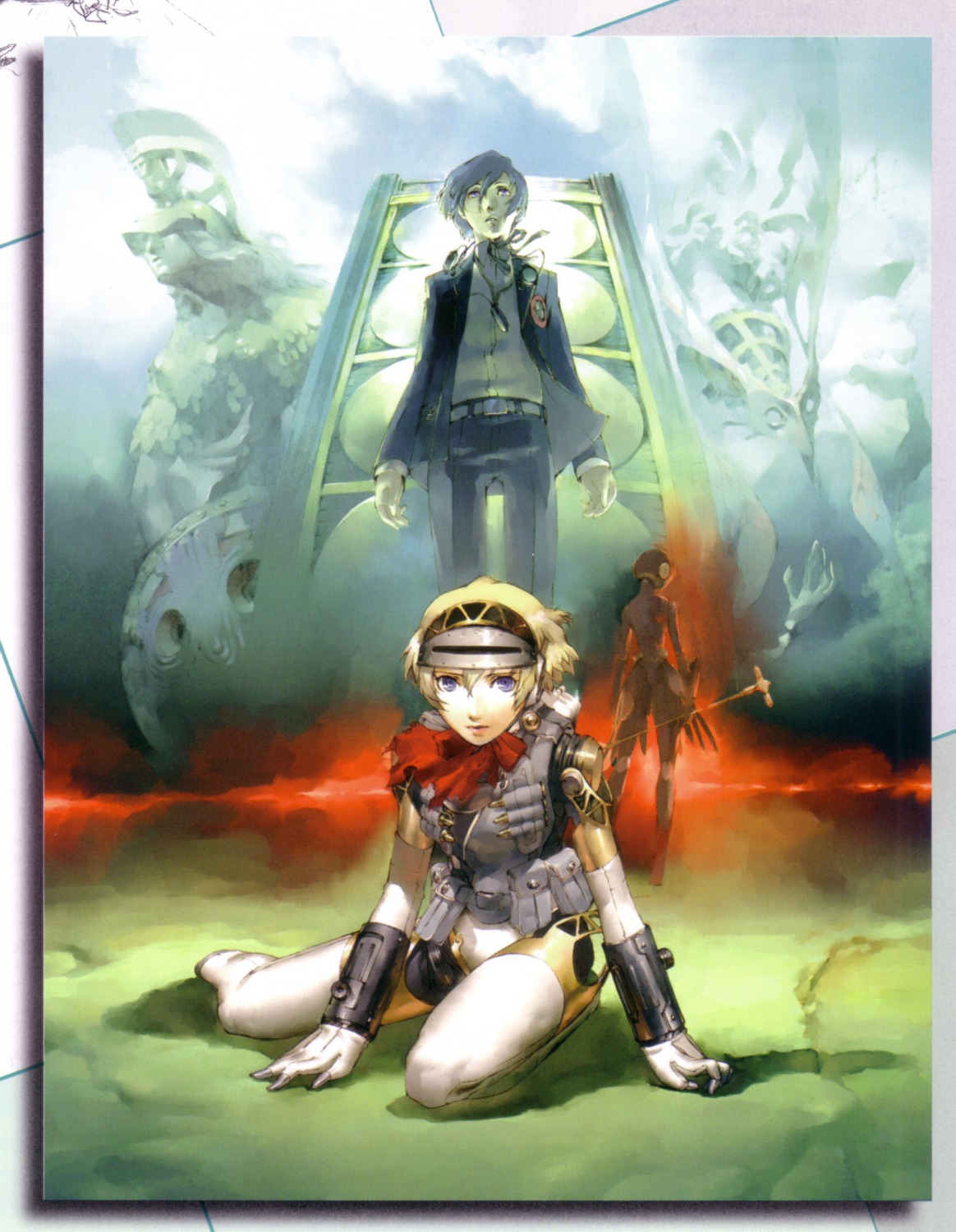 aegis arisato_minato megaten persona persona_3 soejima_shigenori