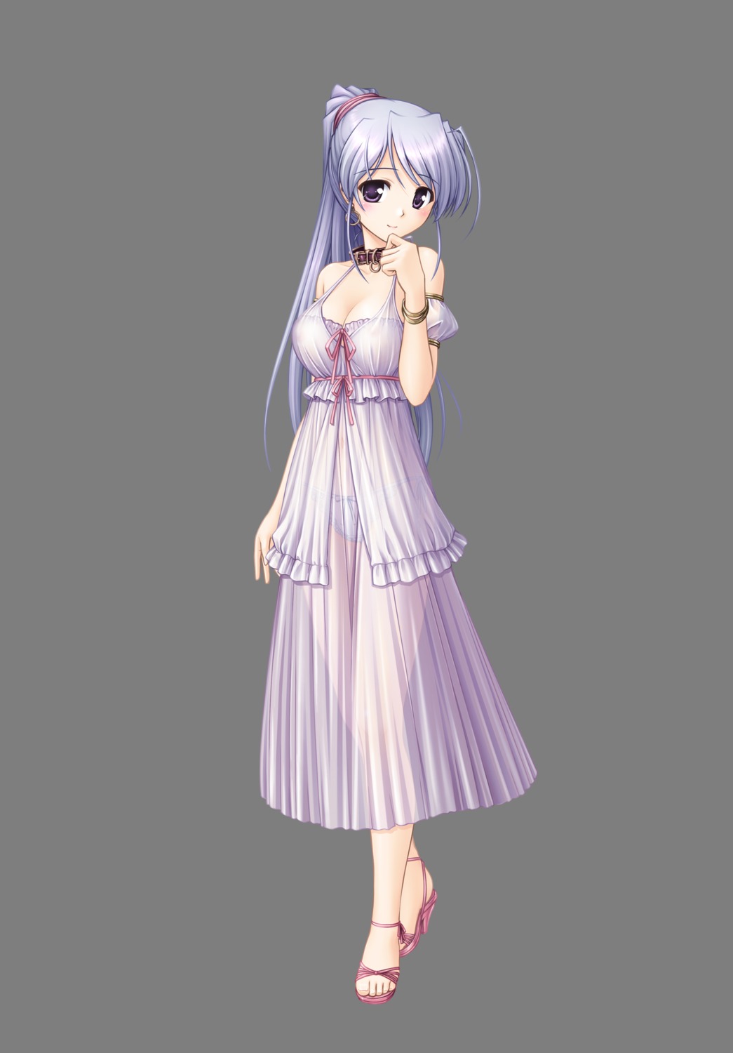 aiyoku_no_eustia bekkankou claudia dress pantsu see_through transparent_png