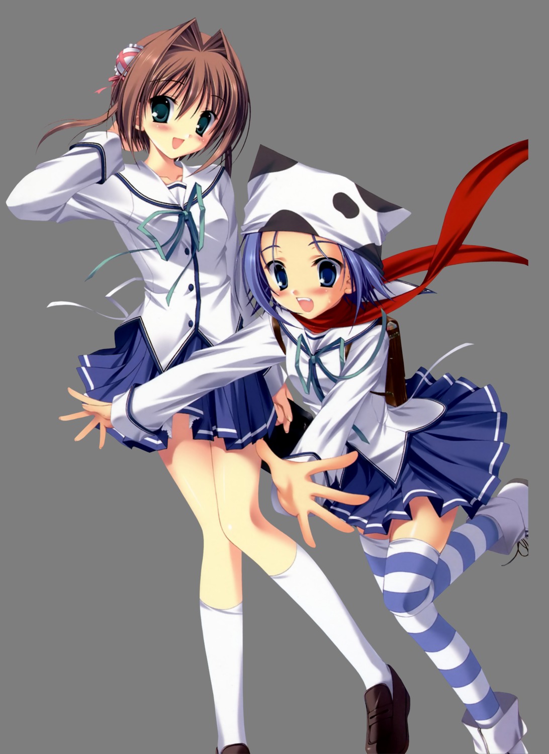 amakase_minatsu asakura_yume circus da_capo da_capo_(series) da_capo_ii seifuku tanihara_natsuki transparent_png