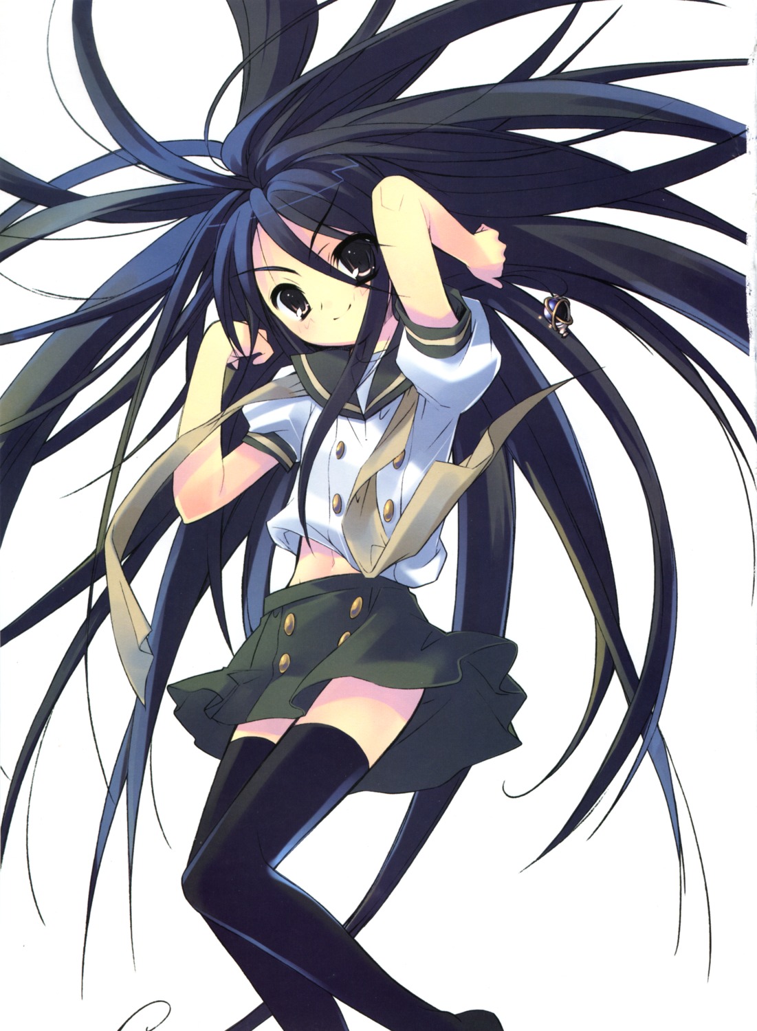 ito_noizi seifuku shakugan_no_shana shana