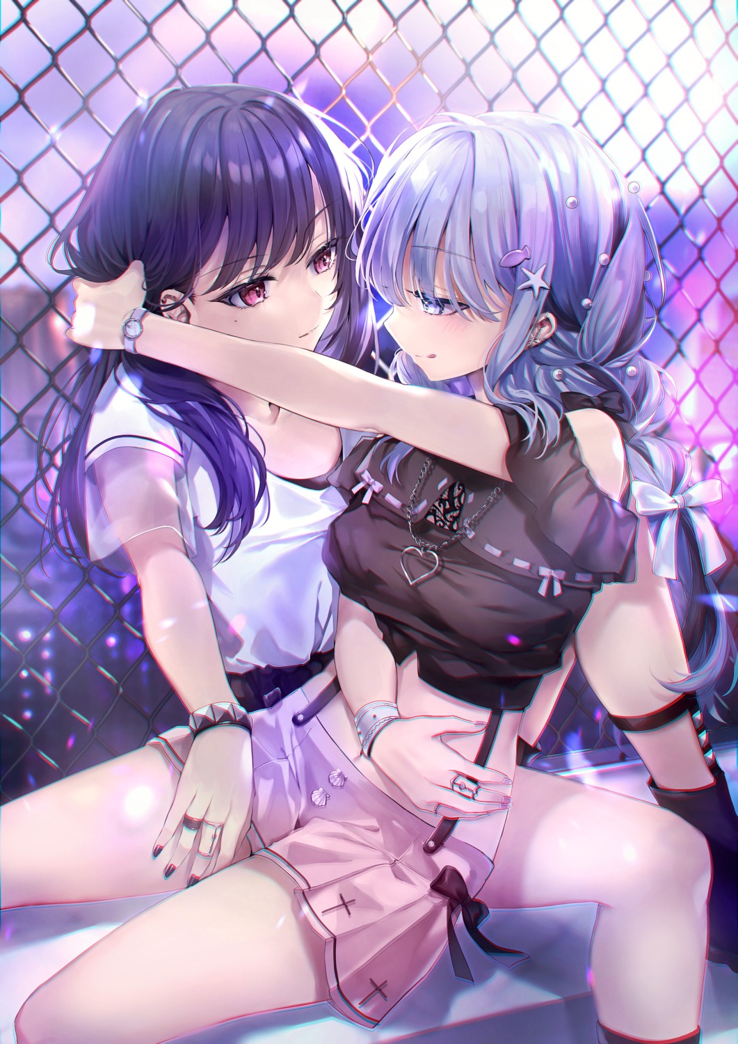 artist_revision garter hane_yuki yuri