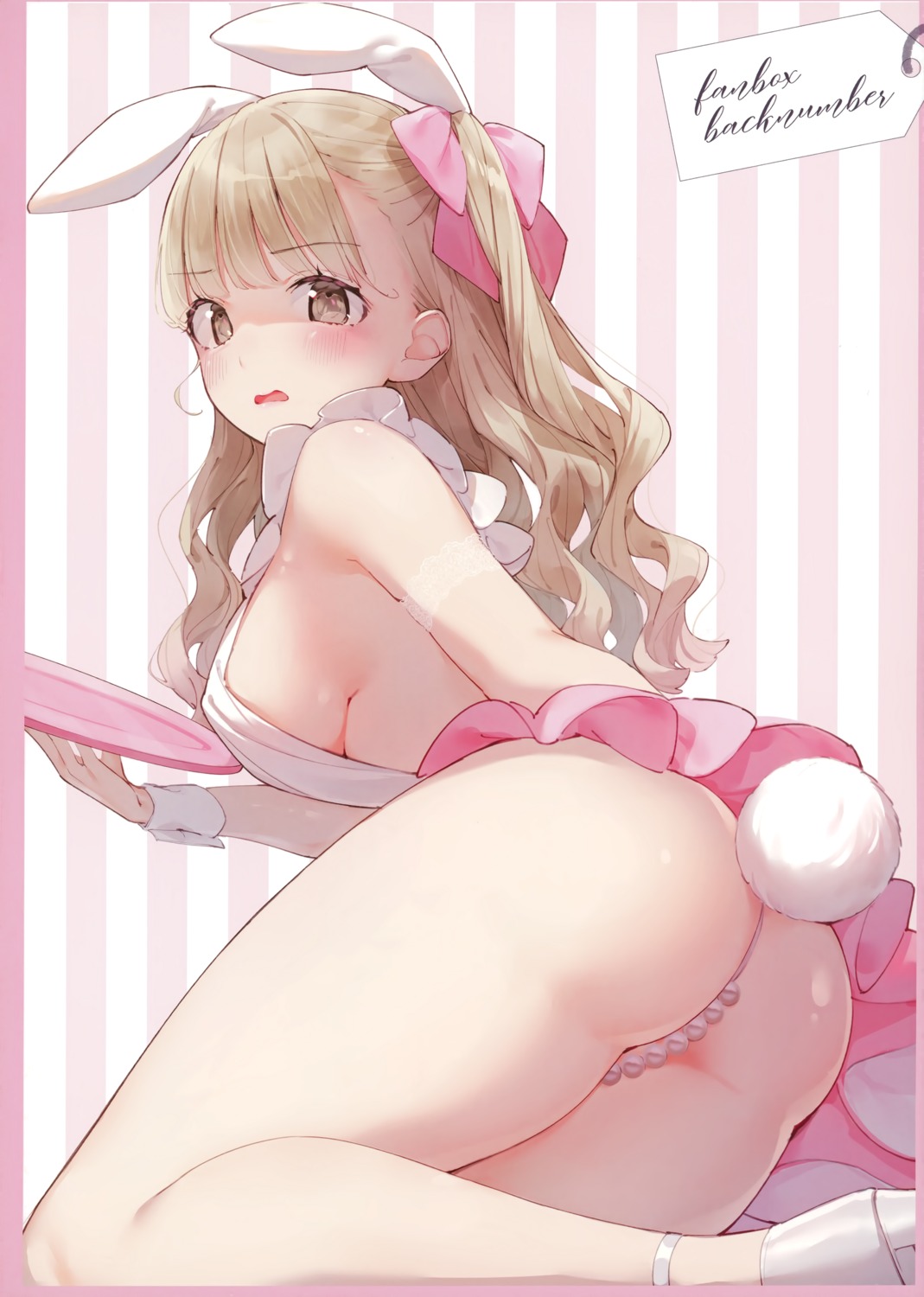 animal_ears bunny_ears bunny_girl kinako_(shiratama_mochi) tail