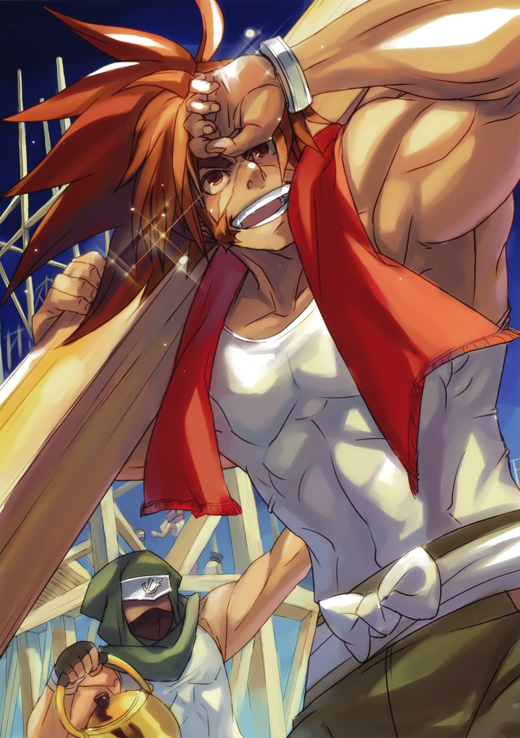 blazblue male shishigami_bang