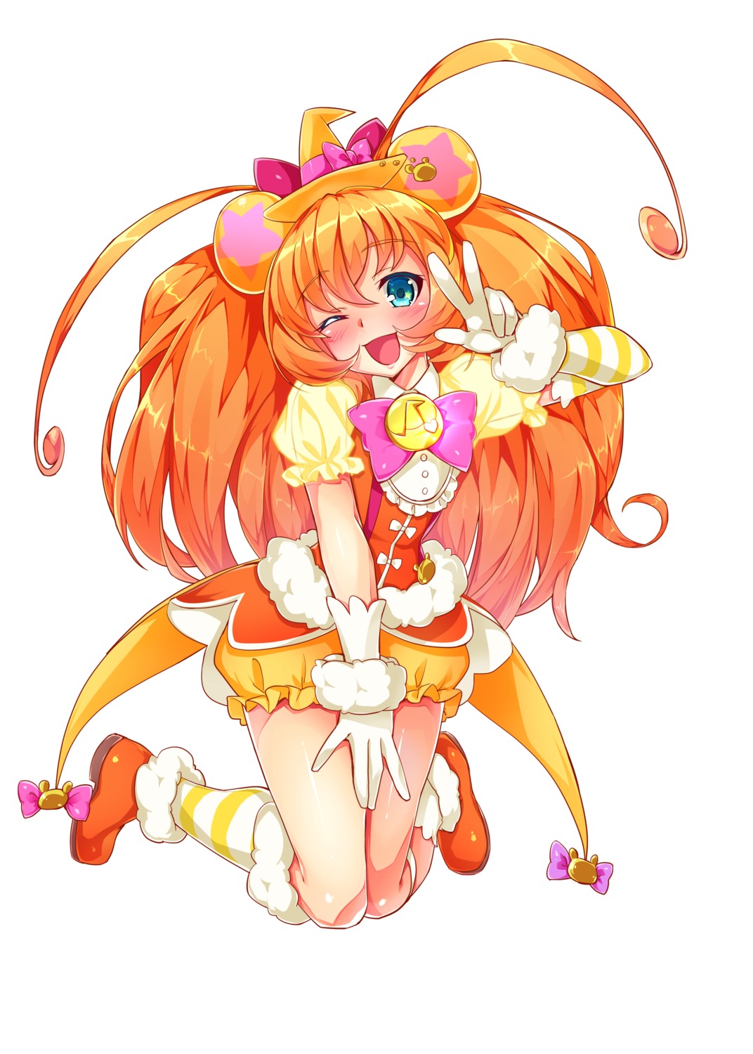 mahoutsukai_precure! mofurun_(precure) precure satoochief