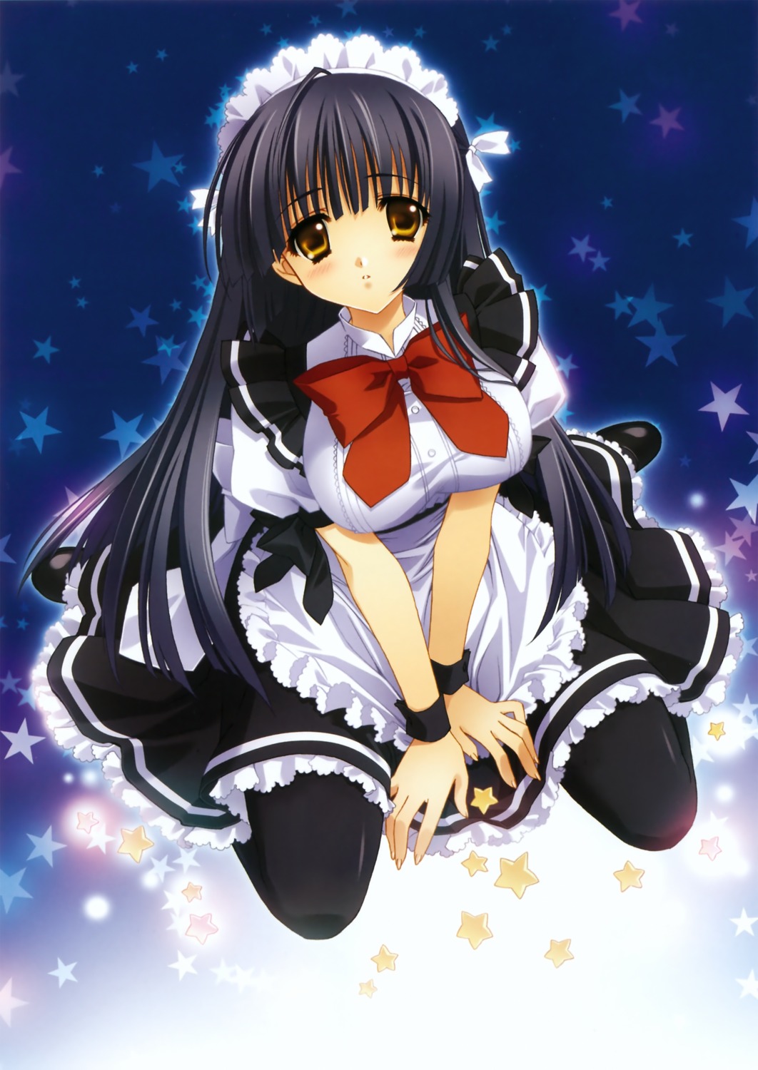 carnelian himenomiya_kaguya maid stellar_theater