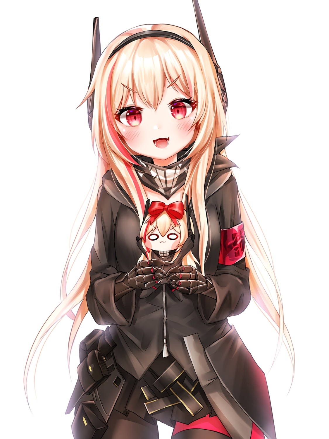 chibi girls_frontline honyang m4_sopmod_ii_(girls_frontline) pantyhose