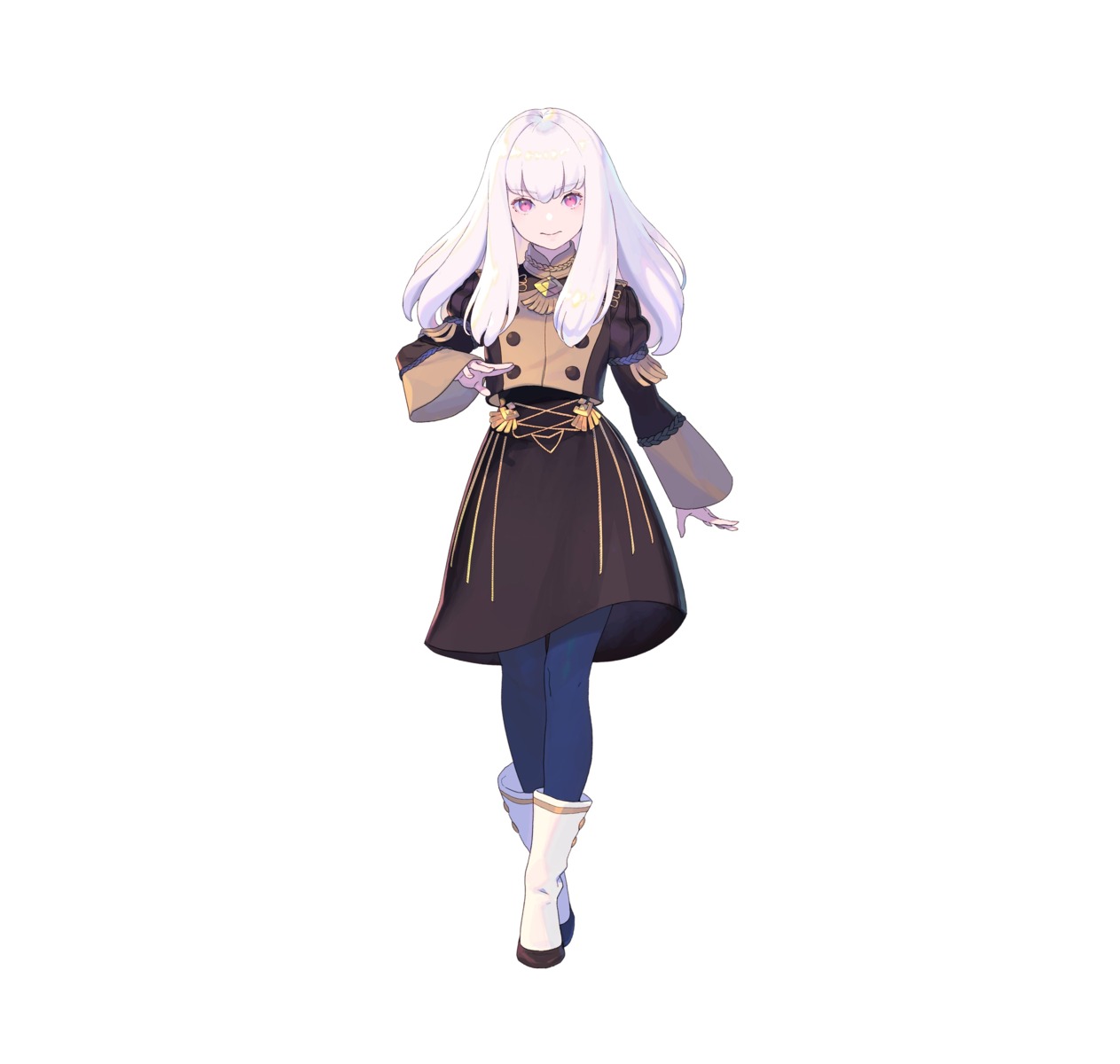 enkyo_yuuichirou fire_emblem fire_emblem_heroes fire_emblem_three_houses lysithea_von_ordelia nintendo pantyhose uniform