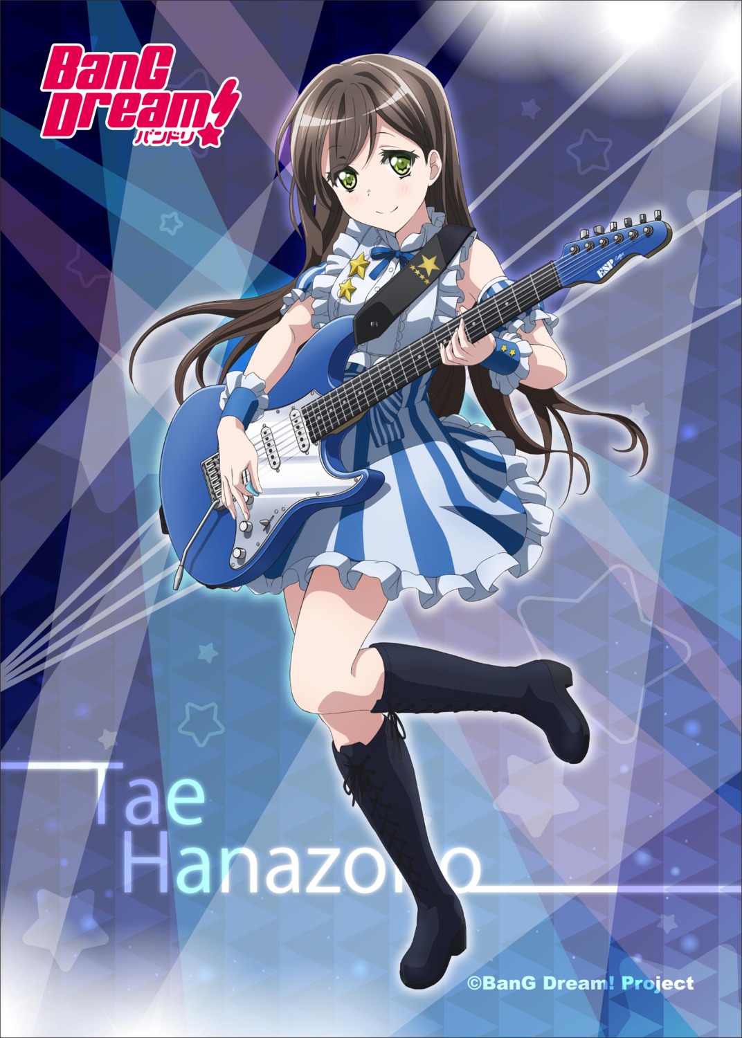 bang_dream! guitar hanazono_tae heels