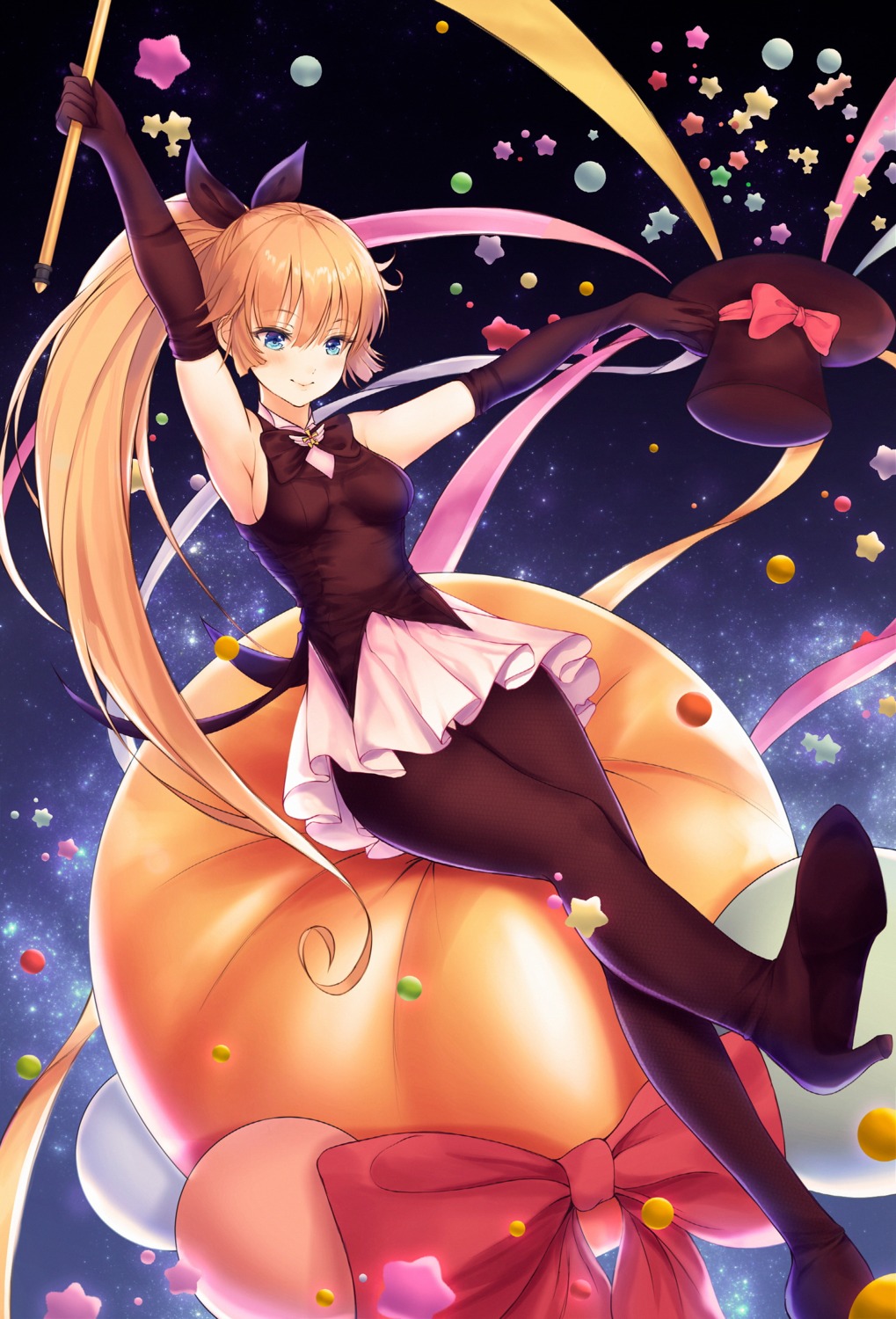 bnari haneoka_meimi heels kaitou_saint_tail pantyhose