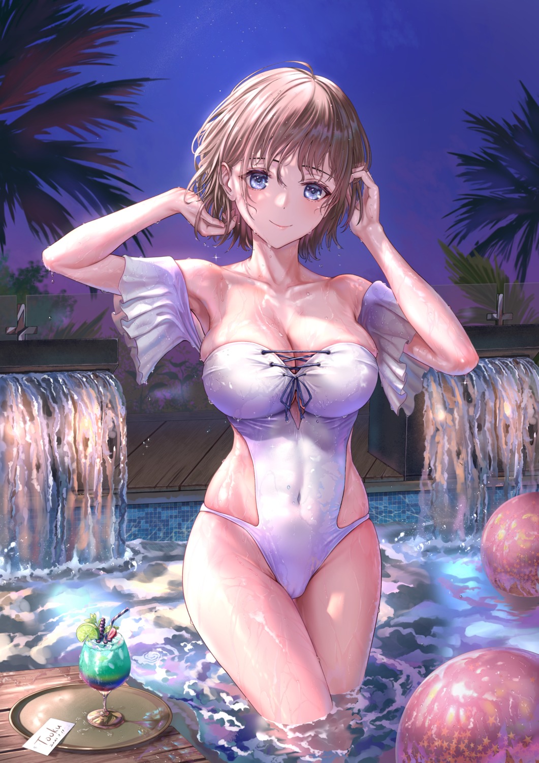 artist_revision cameltoe swimsuits tooku0 wet wet_clothes