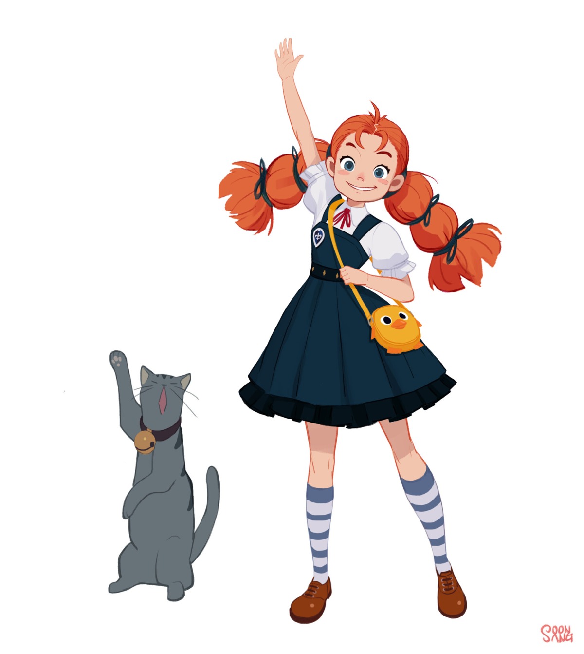 hong_soonsang neko seifuku