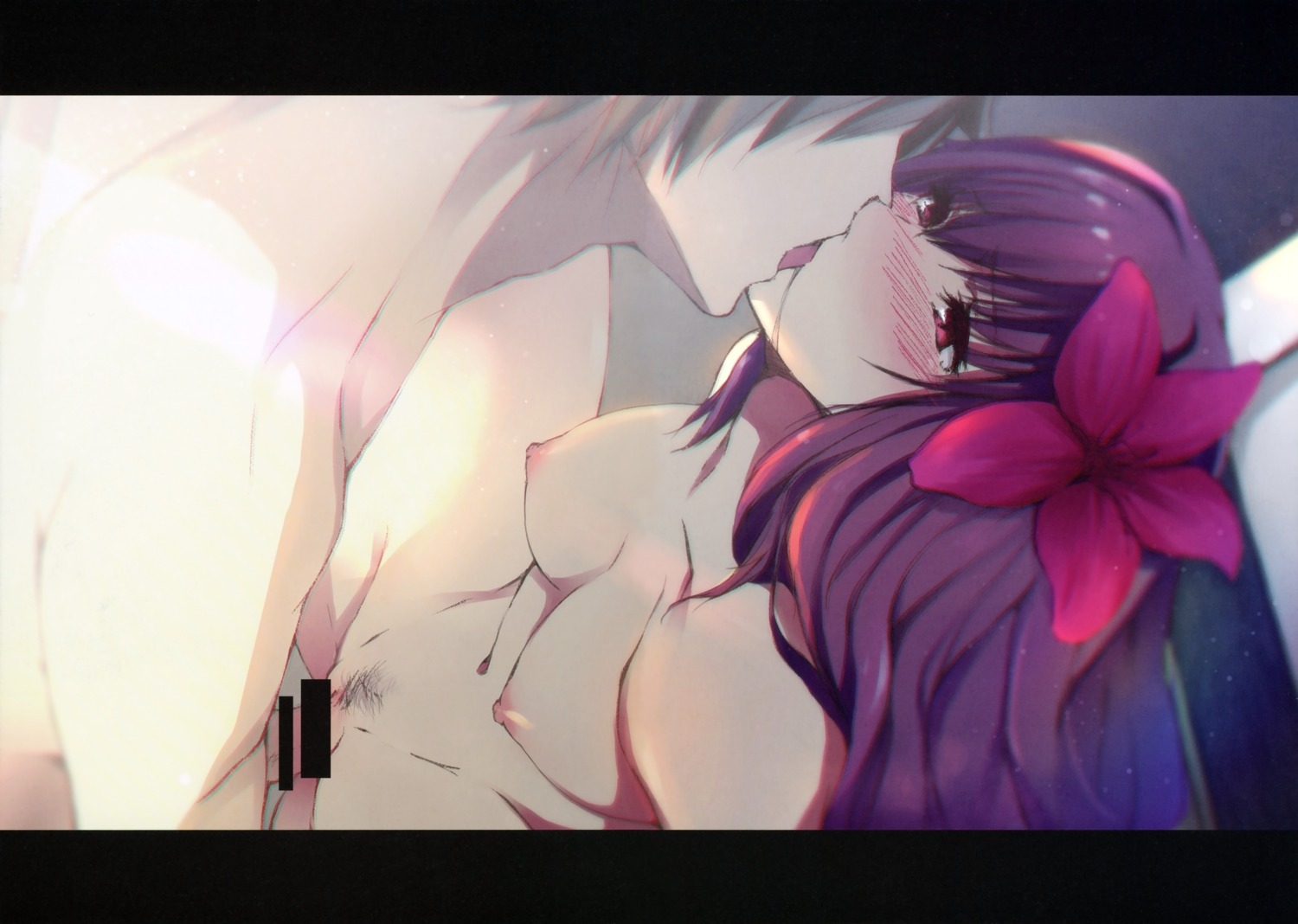 censored fate/grand_order kappipe0520 naked nipples penis pubic_hair pussy scathach_(fate/grand_order) sex