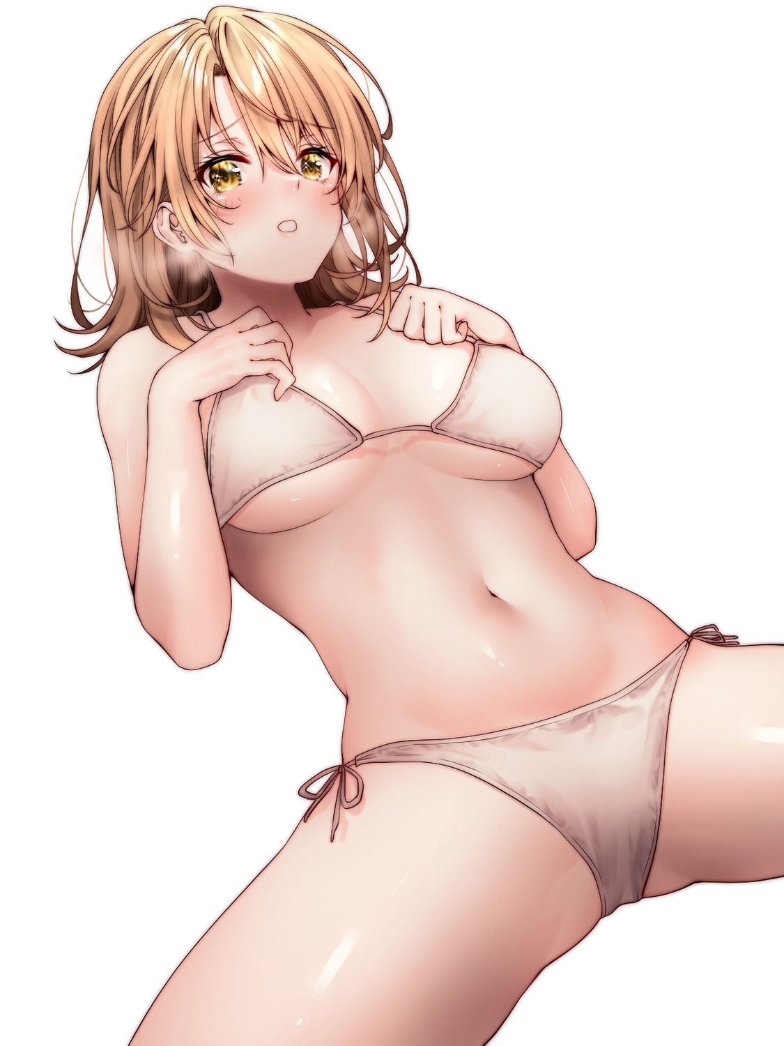 bikini isshiki_iroha red_hayao swimsuits yahari_ore_no_seishun_lovecome_wa_machigatteiru.