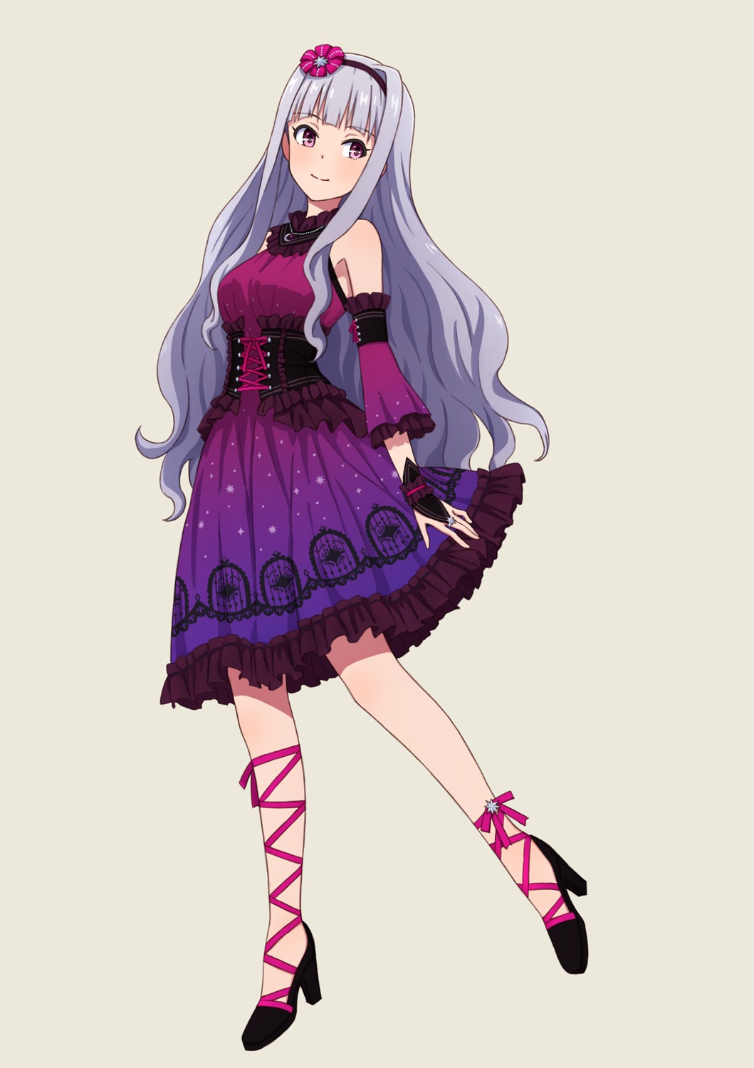 dress heels shijou_takane the_idolm@ster yahiro_(epicopeiidae)