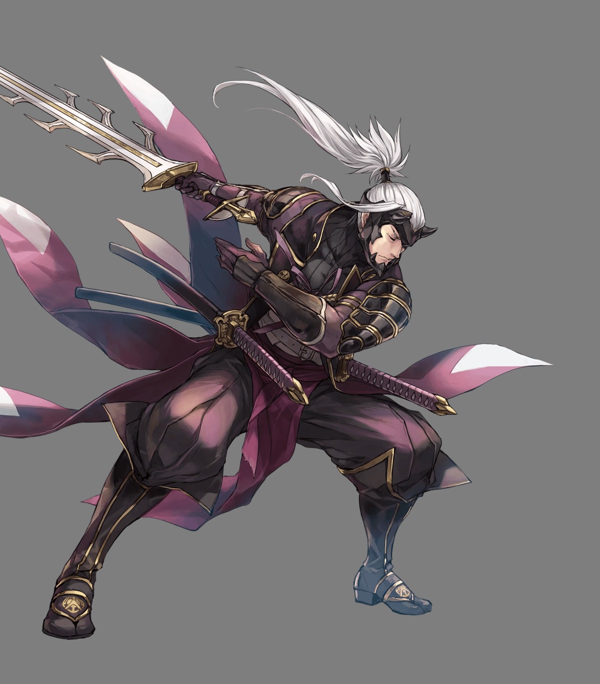 armor fire_emblem fire_emblem_kakusei hagiya_kaoru heels horns nintendo sword yen_fay