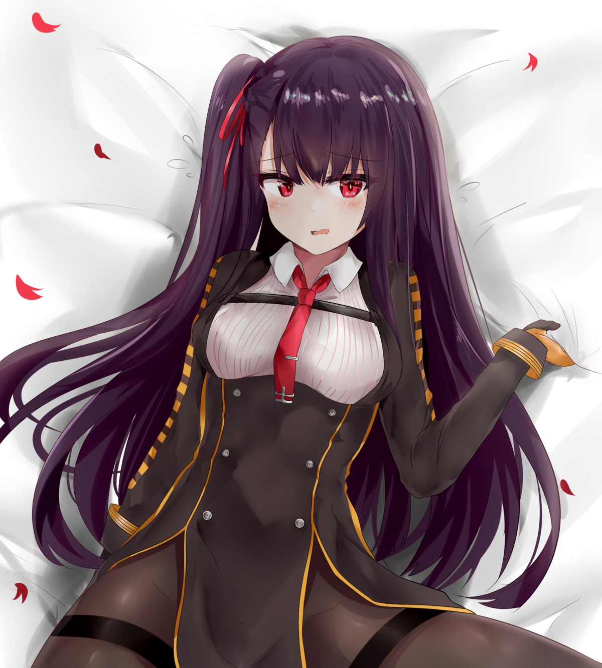 girls_frontline jutaku pantyhose uniform wa2000_(girls_frontline)