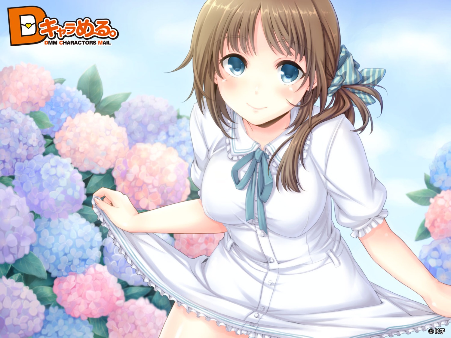 dmm dress k-ko summer_dress wallpaper