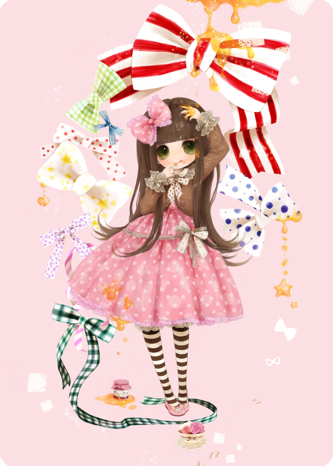 kabasawa_kina lolita_fashion thighhighs