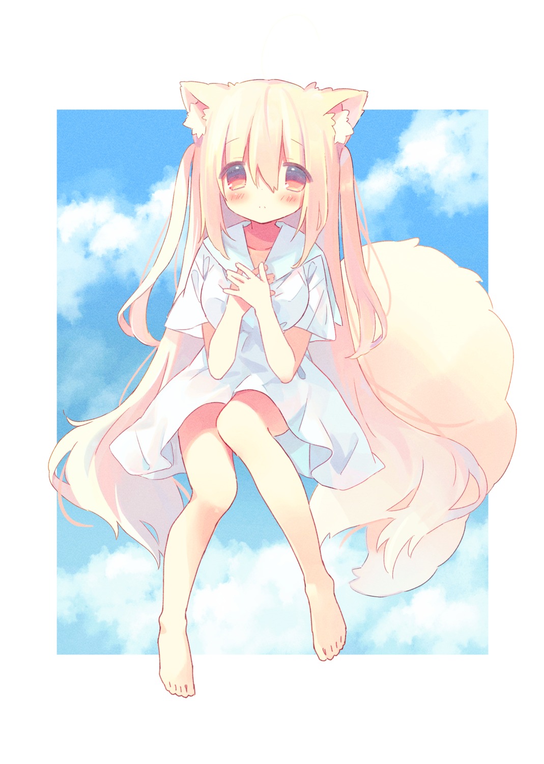 animal_ears dress tail yunochia