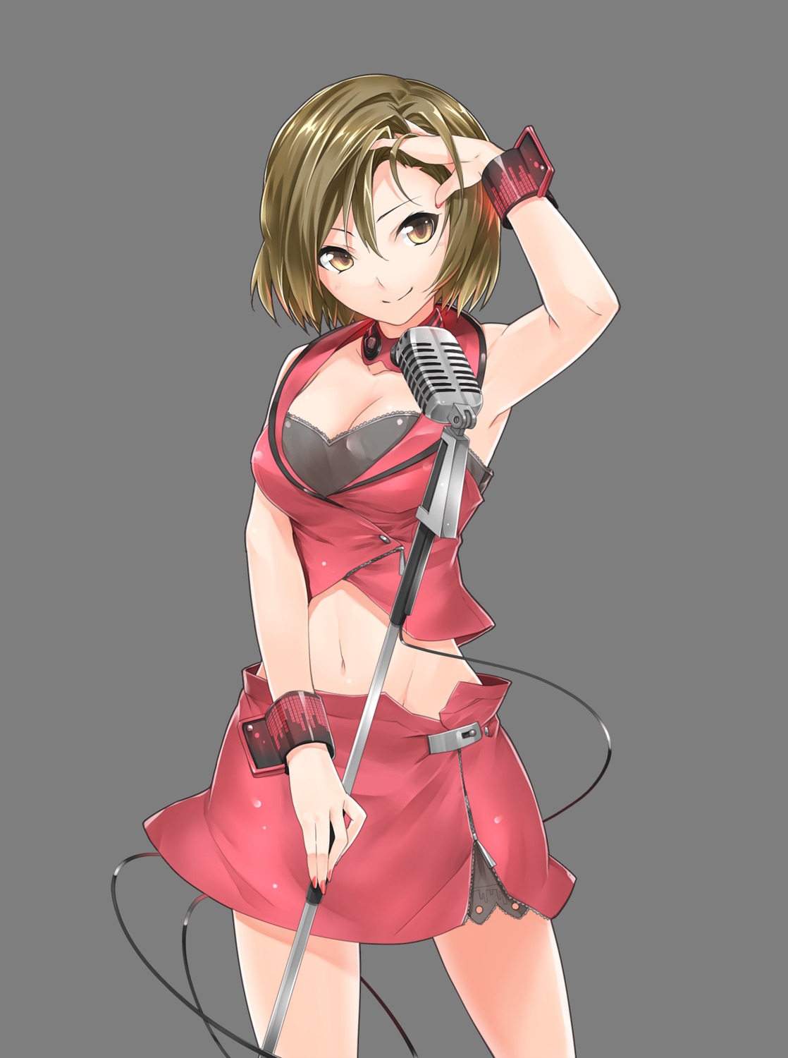 cleavage meiko transparent_png vocaloid