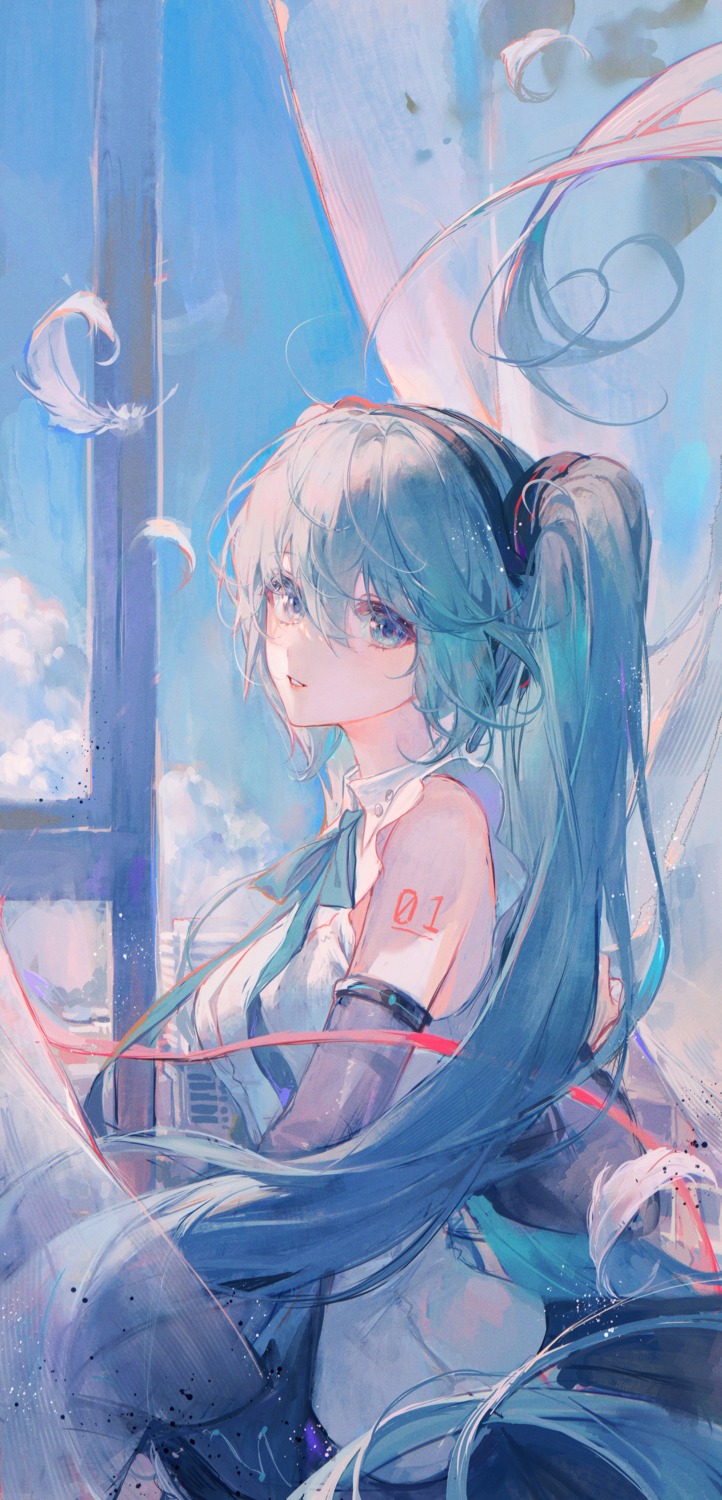 hatsune_miku maccha_(mochancc) tattoo vocaloid