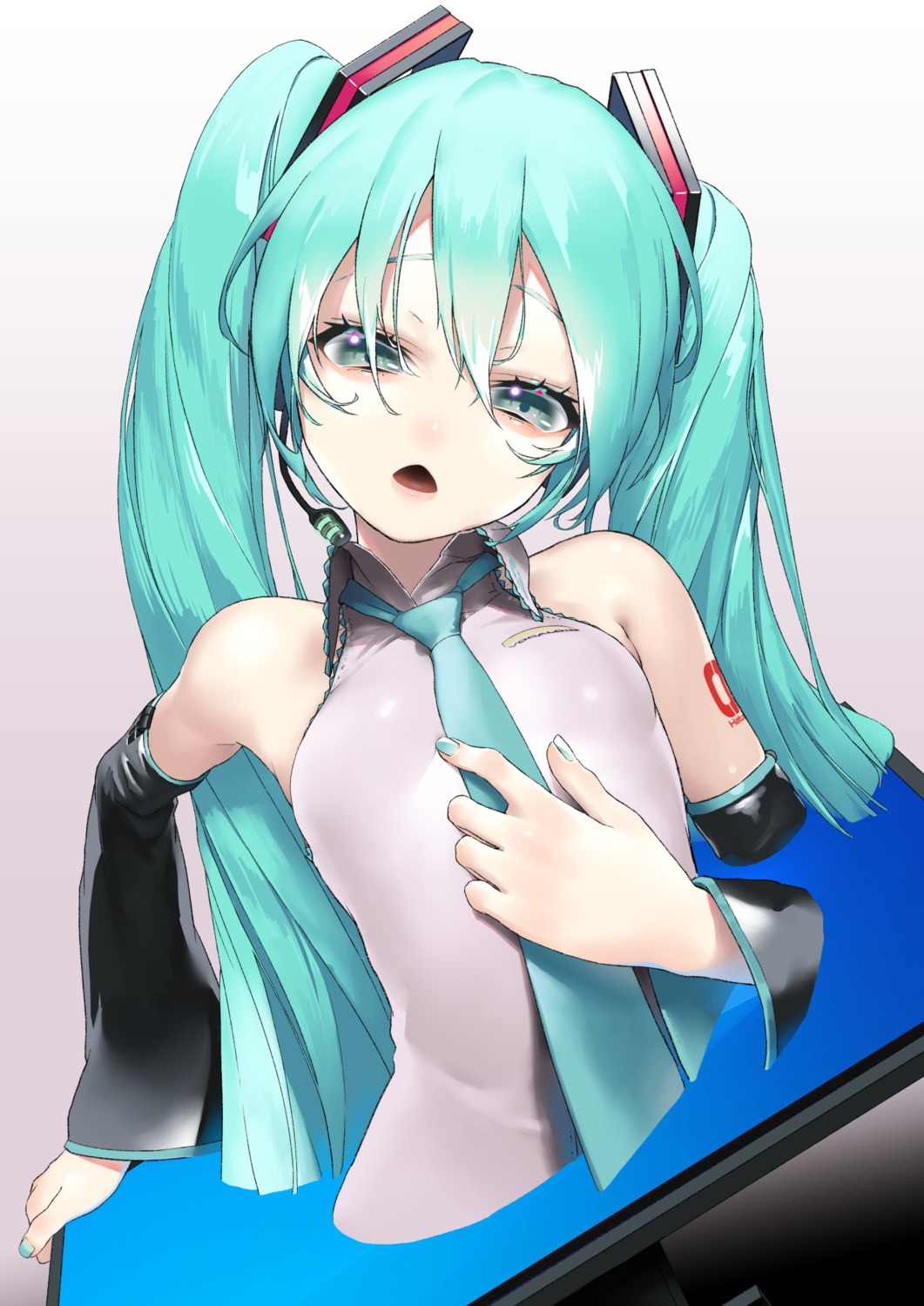 hatsune_miku rsk_(tbhono) tattoo vocaloid