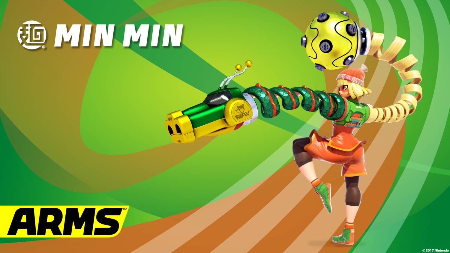 arms asian_clothes ass min_min nintendo wallpaper weapon