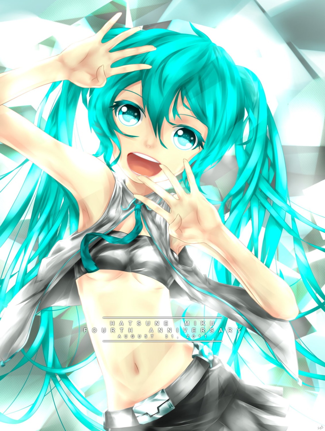 hatsune_miku jpeg_artifacts saiki vocaloid