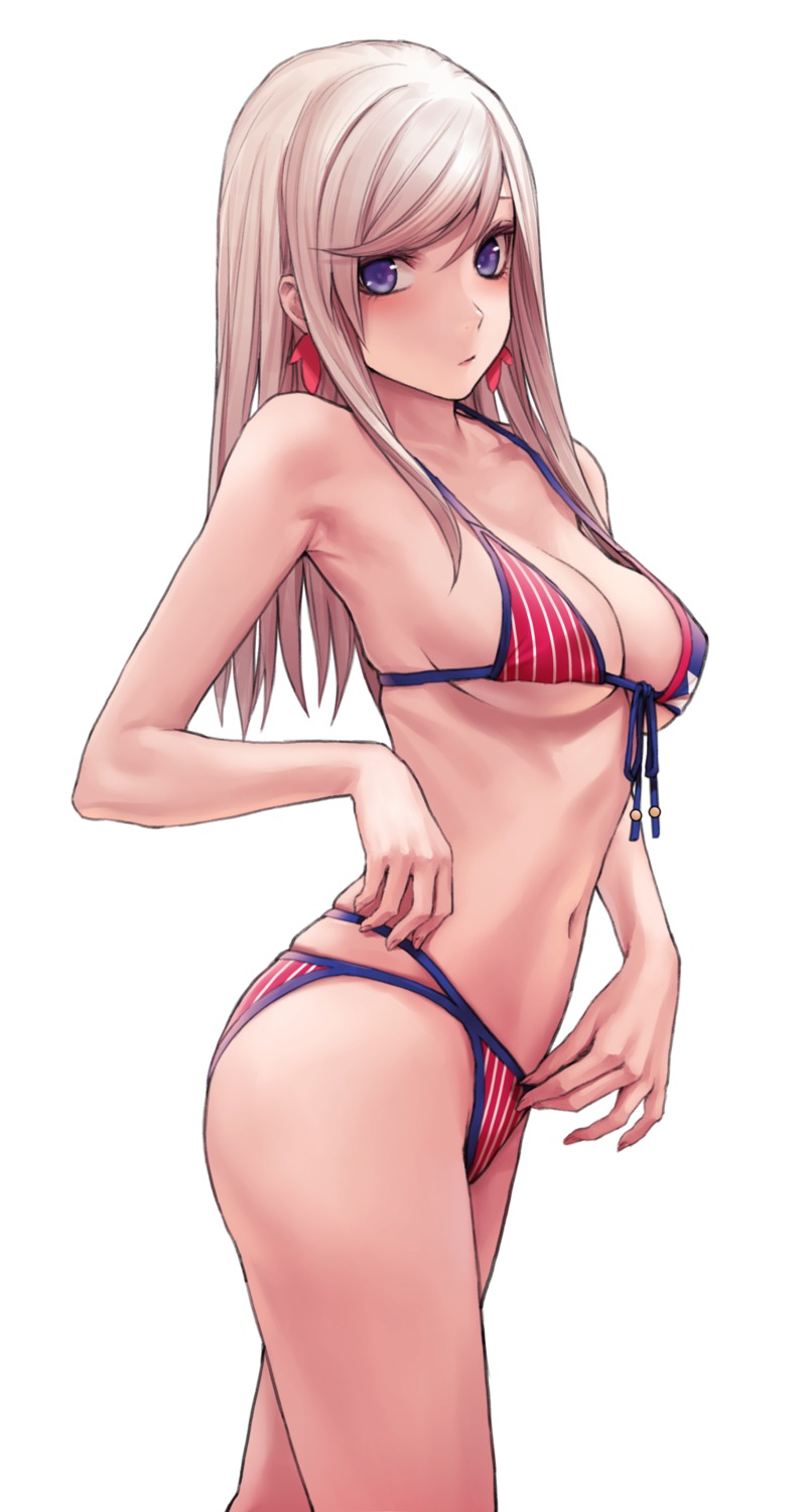 applekun bikini fate/grand_order miyamoto_musashi_(fate/grand_order) swimsuits