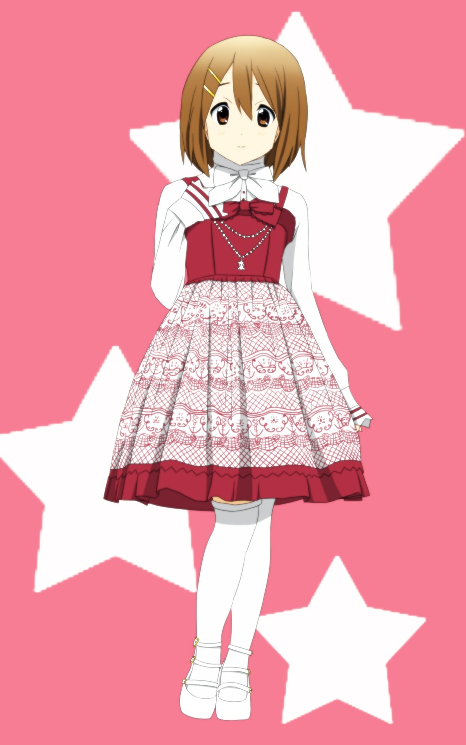 hirasawa_yui k-on! thighhighs yuyui