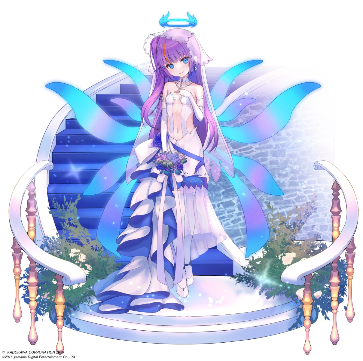 angel dress see_through tagme thighhighs wedding_dress wings