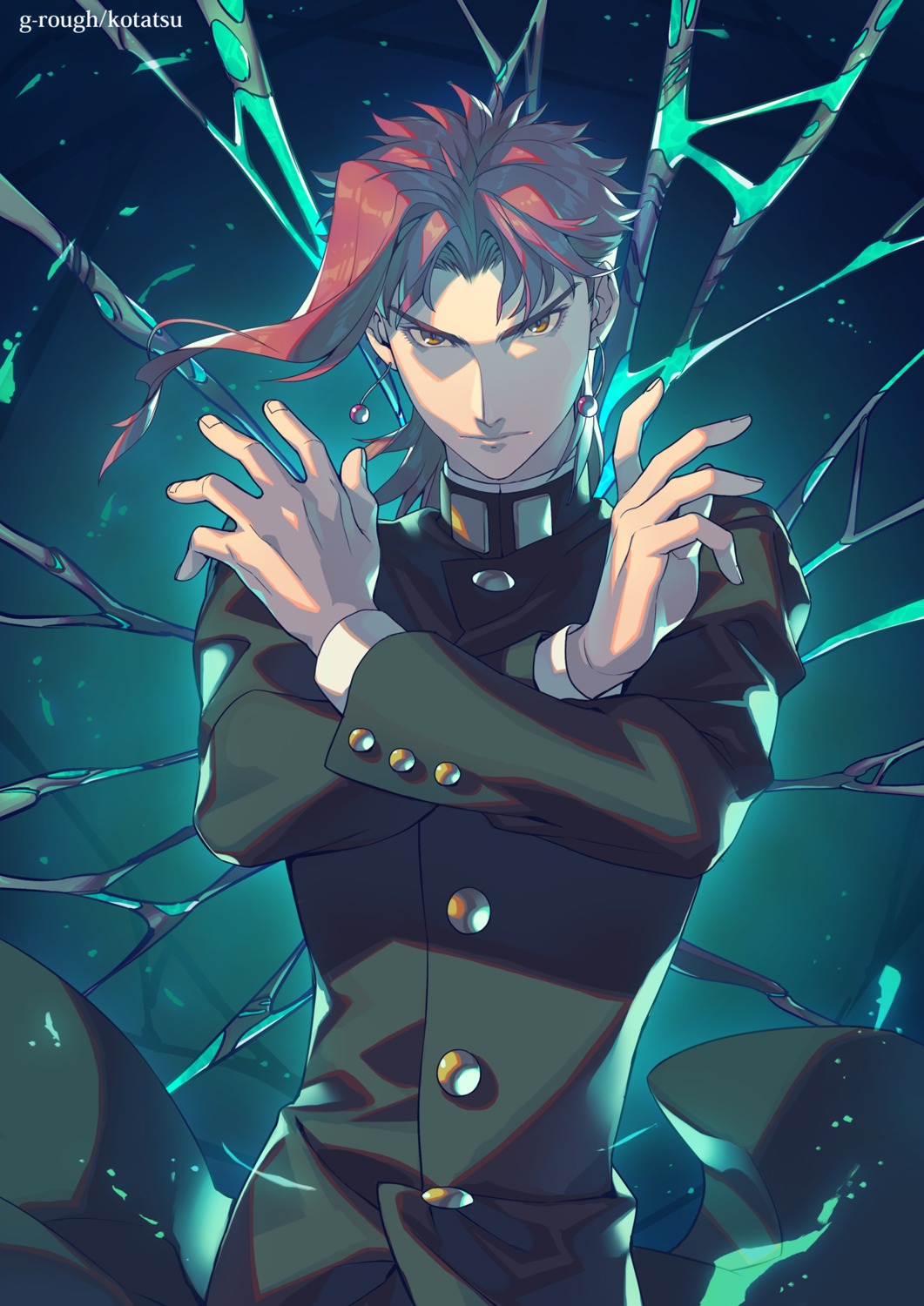 jojo's_bizarre_adventure kakyouin_noriaki kotatsu_(g-rough) male