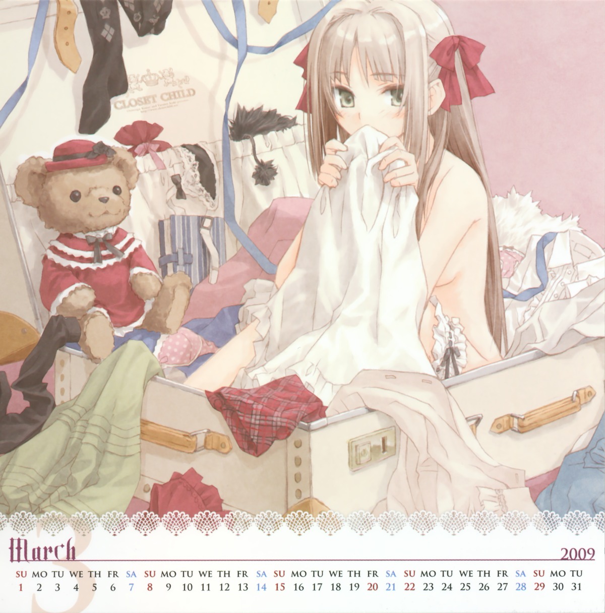 calendar konoe_ototsugu lolita_fashion naked