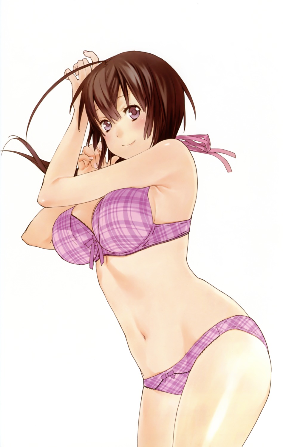 bra cleavage gokurakuin_sakurako musubi overfiltered pantsu sekirei